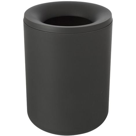 Pattumiera In Plastica Color Grigio Stile Moderno