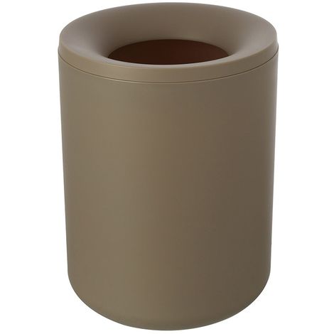Pattumiera In Plastica Color Tortora Stile Moderno (1/4)