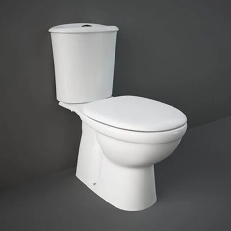 Vaso Monoblocco KARLA Con Cassetta Ceramica - WC Scarico A Pavimento, Bianco Lucido - Foto 8