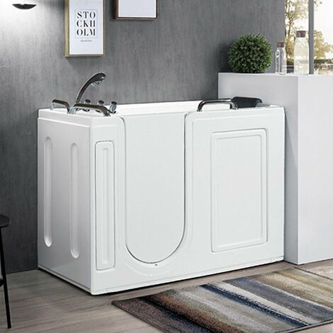 Vasca da bagno con sportello 133cm Ghibli Feridras - Sinistra