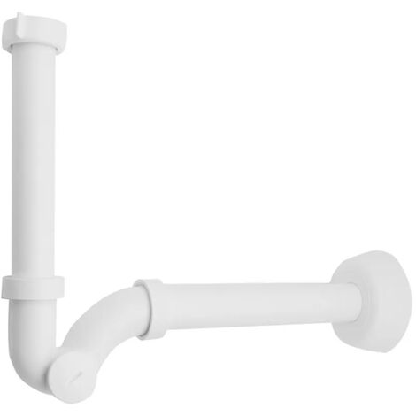 Sifone lavabo e bidet ad S attacco 11/4 ispezione laterale