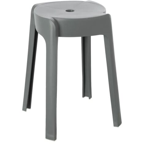 Sgabello A 3 Gradini Bama SKALA - Scala Richiudibile Grigio Talpa