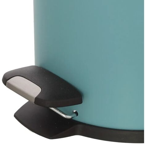 Pattumiera Pattumiera da bagno con coperchio, cucina in acciaio inox pedale bidone spazzatura cestino cestino cestino for rifiuti for camera da letto indoor per Home Office ( Color : B , Size