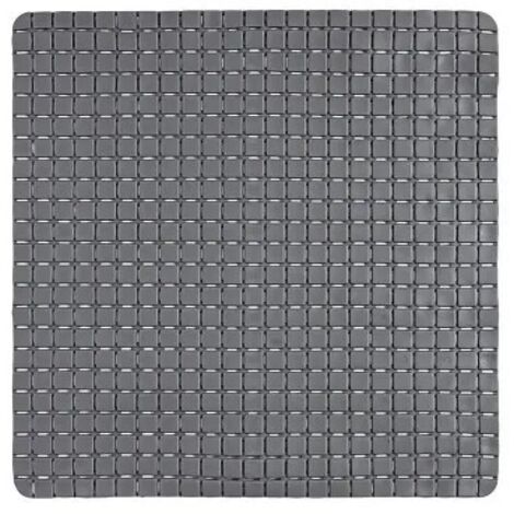 Tappeto Antiscivolo In PVC Per Doccia Mosaico Grigio 54x54 Cm (1/2)