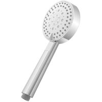 Doccino tondo 25,5cm cromato multigetto a getti concentrici in ABS anticalcare Hidra