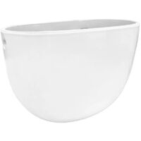 Cassetta wc esterna alta universale in ceramica capacità 12 lt