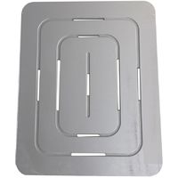 Antiscivolo doccia pedana in legno 55 x 68 ideale per piatto 70 x 90 tortora