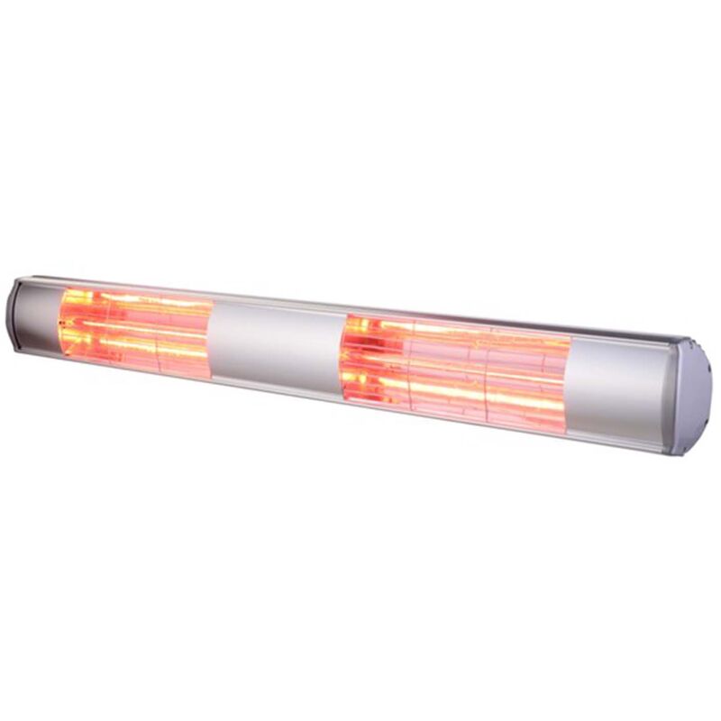 Chauffage infrarouge 1500w radiant mural ellios niklas intérieur et