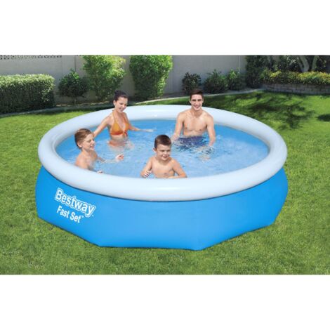 Piscine Autoportante Bestway Fast Set 305x76 cm Filtre à Cartouche de 1.249 litres/heure