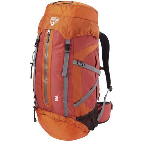 Housse De Pluie Pour Sac à Dos 55-65L – Imperméable, Bandes Réfléchissantes, Sangle De Poitrine, Vert Fluo