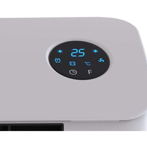 Chauffage Céramique Mural 2000W Kekai Split Dual Ultraslim 57x7x9 cm avec Télécommande Incluse