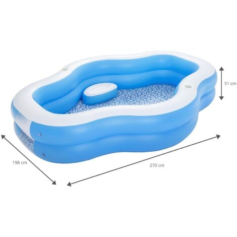 Baignoire hexagonale familiale pour enfants, piscine gonflable