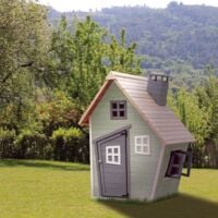 Maisonnette en Bois Outdoor Toys Fantasy - 102x120x150 cm - 1,2 m² Vert pour Enfants