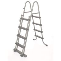 Échelle de sécurité Bestway Flip & Lock 76 x 118,5 x 163 cm pour piscines amovibles de 122 cm de hauteur