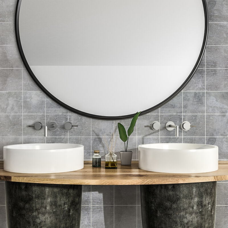 Kiwistar - Set 009 - Autocollants Pour Carrelage - 5 X 25 Cm - Lot De