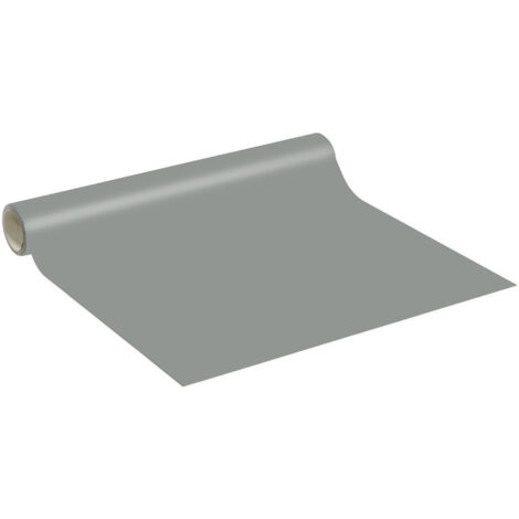 Rouleau adhésif décoratif Vinyle au Mètre - Sticker Lavable Imperméable Mur Cuisine Meubles - 60cmx2m - Gris Tourterelle - 2