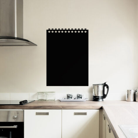 Sticker ardoise tableau noir - stickers muraux adhésif effaçable - ARDOISE - 35x25cm (1/3)