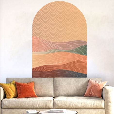 Papier peint intissé pré-encollé fresques géantes - ARCHE DUNES DU DÉSERT - 85x60cm (1/5)