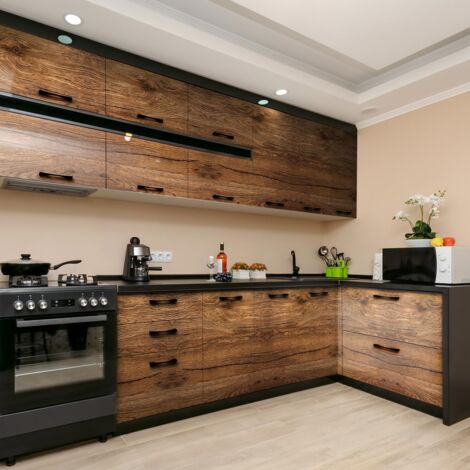 Rouleau vinyle adhésif lavable 60x200cm – Pour meubles et cuisines – Découpe facile – Application sur surfaces lisses