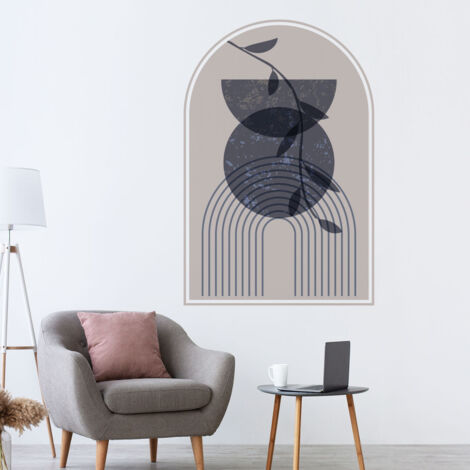 Papier peint intissé pré-encollé fresques géantes - FRESQUE ARCHE CHIC ROMANTIQUE - 90x60cm (1/4)
