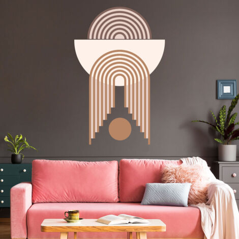 Papier peint intissé pré-encollé fresques géantes - FRESQUE PORTAIL DU DÉSERT - 180x120cm (1/4)