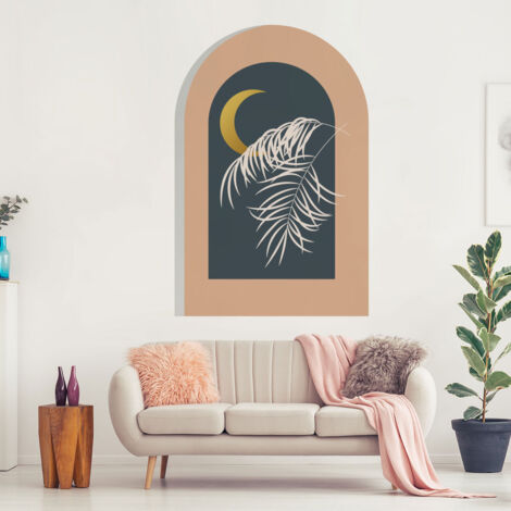 Papier peint intissé pré-encollé fresques géantes - ARCHE NUIT BLANCHE - 90x60cm (1/4)