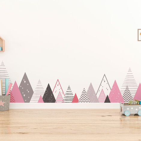 Stickers enfant montagnes scandinaves dorchka 70 X 115 cm (1/5)