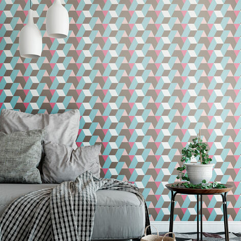 Sticker effet papier peint - DITMAR - 30x30cm (1/5)