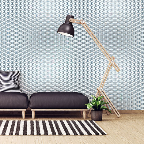 Sticker effet papier peint - NELIO - 30x30cm (1/5)