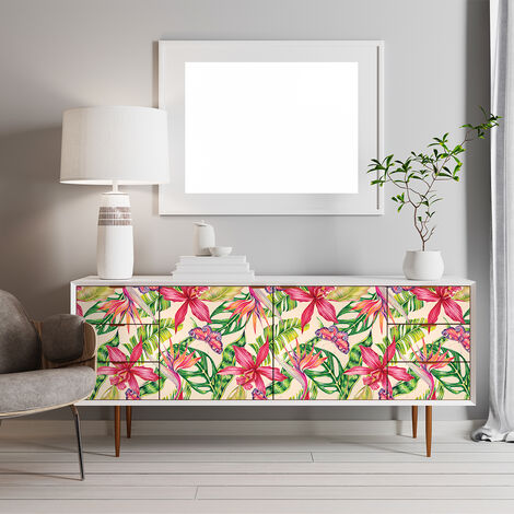 Sticker meuble tropical adisak 40 x 60 cm (1/5)