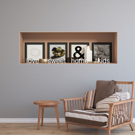 Cadre 3D Effet Relief 60cm, Motif Les Caraïbes - Décoration Murale Aluminium