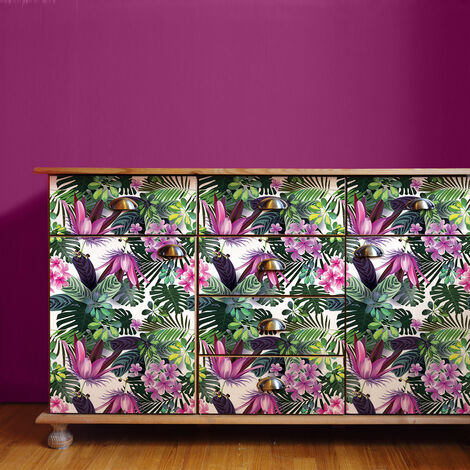 Sticker meuble tropical samana 40 x 60 cm (1/5)