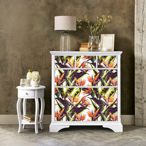 Sticker meuble tropical ronzho 40 x 60 cm (1/5)