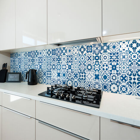 Sticker Mural Carrelage adhésif Cuisine Salle de Bain - 24 STICKERS CARRELAGES AZULEJOS ADESINO - 24stickers10x10cm (1/5)