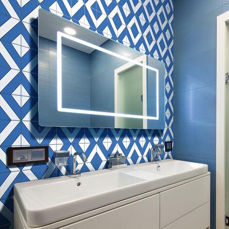 Sticker Mural Carrelage adhésif Cuisine Salle de Bain - 24 STICKERS CARRELAGES AZULEJOS FIORELLA - 24stickers10x10cm (1/5)