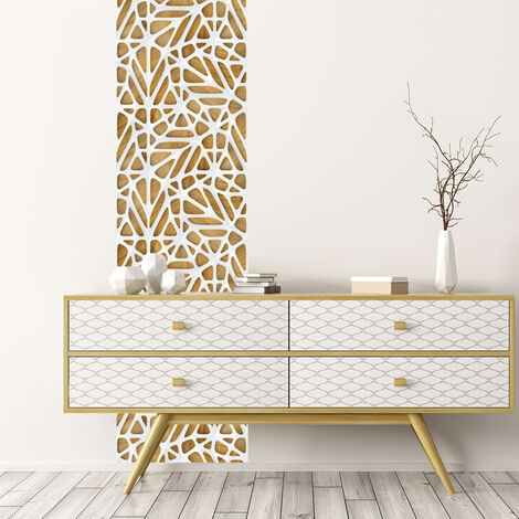 Sticker effet papier peint - BOIS DESIGN - 60x60cm