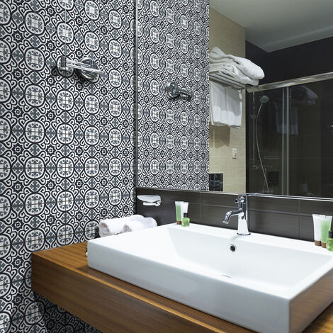 Sticker Mural Carrelage adhésif Cuisine Salle de Bain - 24 STICKERS CARRELAGES AZULEJOS VALERIA - 24stickers10x10cm (1/5)