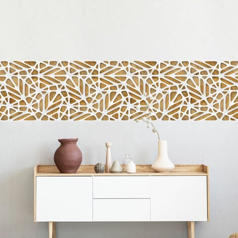 Sticker effet papier peint - BOIS DESIGN - 30x30cm