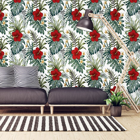 Sticker effet papier peint - PORTO VELHO - 30x30cm (1/5)