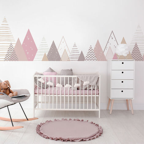 Stickers enfant montagnes scandinaves melinka 60 x 100 cm (1/5)