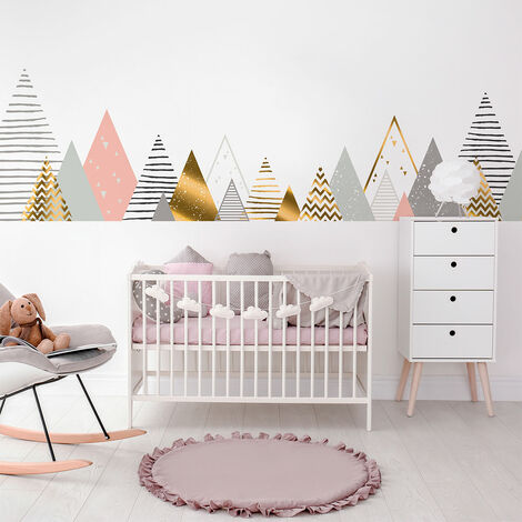 Stickers enfant montagnes scandinaves kalinka 60 x 100 cm (1/5)