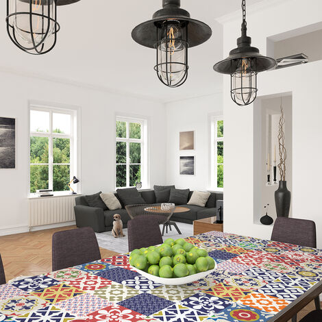 Stickers décoration Meuble - Sticker adhésif Cuisine Salon - 60 STICKERS CARRELAGES MEUBLE LOLINA - 60stickers20x20cm (1/5)