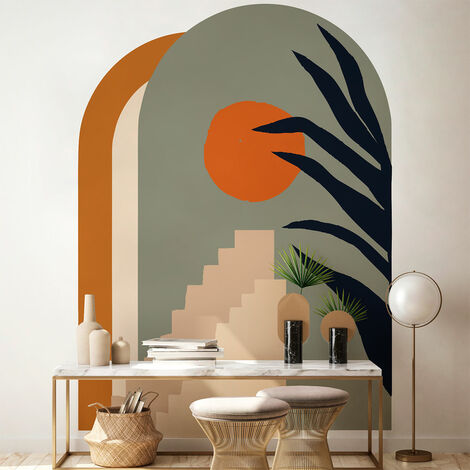 Papier peint intissé pré-encollé fresques géantes - ARCHE DÉSERTIQUE - 170x120cm (1/5)
