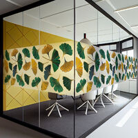 Film Intimité Fenêtre Sans PVC D-c-fix Film Adhésif Pour Fenêtre - Motif Ginkgo - 45 Cm X 1,5 M - Protection UV Sans PVC Protection UV Fenêtre