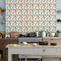 Sticker Mural Carrelage adhésif Cuisine Salle de Bain - 60 STICKERS CARRELAGES CARRELAGES EFFET MABRÉ CHIC AZUR - 60stickers15x15cm