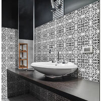 Sticker Mural Carrelage adhésif Cuisine Salle de Bain - 60 STICKERS CARRELAGES AZULEJOS SOFIVIA - 60stickers10x10cm