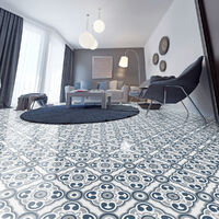Sticker sol anti-dérapant 60x100cm – Vinyle plastifié étanche – Pour carrelage, linoleum, parquet – Installation facile sans bulles