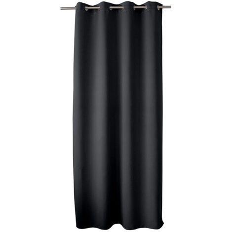 Rideau Occultant Grande hauteur 140x280cm - 140x280cm - Gris anthracite