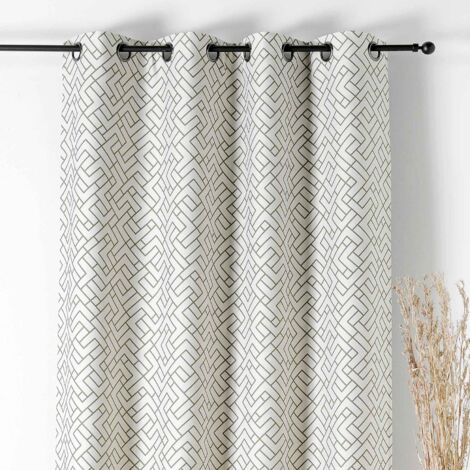 Rideau Thermiques Isolant "Artica" - 140x240cm - Vert olive (1/3)