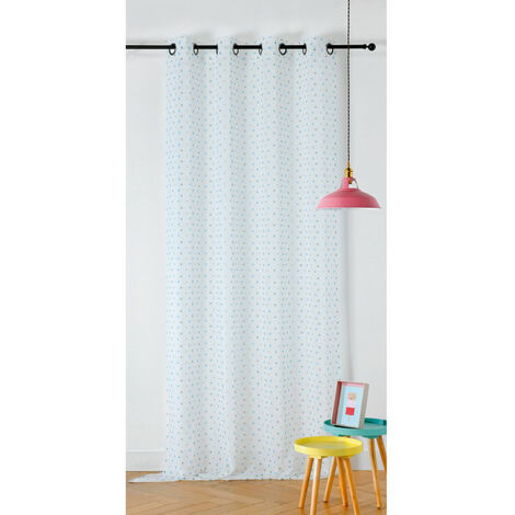 Rideau d'ameublement enfant "Sophie" - 150x240cm - Bleu ciel